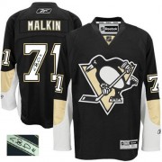 Reebok Pittsburgh Penguins NO.71 Evgeni Malkin Men's Jersey (Black Authentic Home Autographed) Reebok Pittsburgh Penguins NO.71 Evgeni Malkin Men's Jersey (Black Authentic Home Autographed)