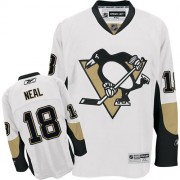 Reebok Pittsburgh Penguins NO.18 James Neal Youth Jersey (White Premier Away)