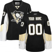 Reebok Pittsburgh Penguins Women's Black Authentic Home Customized Jersey