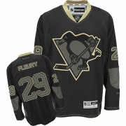 Reebok Pittsburgh Penguins NO.29 Marc-Andre Fleury Men's Jersey (Authentic Black Ice Authentic)