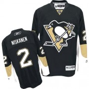 Reebok Pittsburgh Penguins NO.2 Matt Niskanen Men's Jersey (Black Authentic Home)