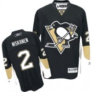 Reebok Pittsburgh Penguins NO.2 Matt Niskanen Men's Jersey (Black Premier Home)