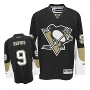 Reebok Pittsburgh Penguins NO.9 Pascal Dupuis Men's Jersey (Black Premier Home)