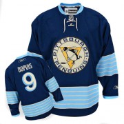Reebok Pittsburgh Penguins NO.9 Pascal Dupuis Men's Jersey (Navy Blue Authentic New Third Winter Classic Vintage)