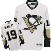 Reebok Pittsburgh Penguins NO.19 Beau Bennett Men's Jersey (White Premier Away)