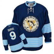 Reebok Pittsburgh Penguins NO.9 Pascal Dupuis Men's Jersey (Navy Blue Premier New Third Winter Classic Vintage)