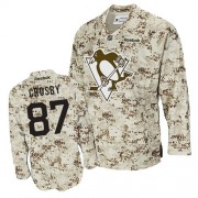 Reebok Pittsburgh Penguins NO.87 Sidney Crosby Men's Jersey (Camouflage Premier)