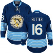 Reebok Pittsburgh Penguins NO.16 Brandon Sutter Men's Jersey (Navy Blue Premier New Third Winter Classic Vintage)