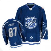 Reebok Pittsburgh Penguins NO.87 Sidney Crosby Men's Jersey (Navy Blue Premier 2011 All Star)