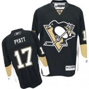 Reebok Pittsburgh Penguins NO.17 Taylor Pyatt Men's Jersey (Black Authentic Home)