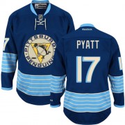 Reebok Pittsburgh Penguins NO.17 Taylor Pyatt Men's Jersey (Navy Blue Premier Third Vintage) Reebok Pittsburgh Penguins NO.17 Taylor Pyatt Men's Jersey (Navy Blue Premier Third Vintage)