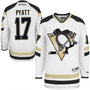 Reebok Pittsburgh Penguins NO.17 Taylor Pyatt Men's Jersey (White Authentic 2014 Stadium Series)