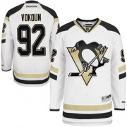 Reebok Pittsburgh Penguins NO.92 Tomas Vokoun Men's Jersey (White Authentic 2014 Stadium Series)