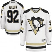 Reebok Pittsburgh Penguins NO.92 Tomas Vokoun Men's Jersey (White Premier 2014 Stadium Series)