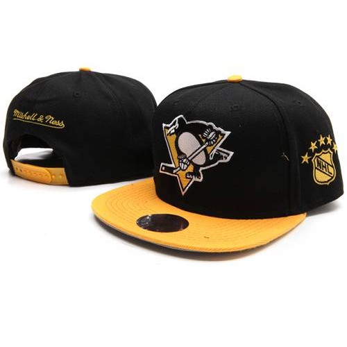 mitchell and ness penguins snapback