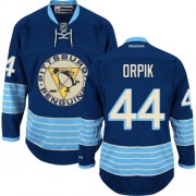 Reebok Pittsburgh Penguins NO.44 Brooks Orpik Men's Jersey (Navy Blue Premier New Third Winter Classic Vintage)