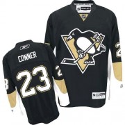 Reebok Pittsburgh Penguins NO.23 Chris Conner Men's Jersey (Black Authentic Home)