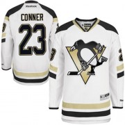 Reebok Pittsburgh Penguins NO.23 Chris Conner Men's Jersey (White Premier 2014 Stadium Series)